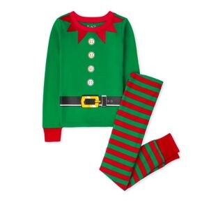 Brand new, Kids Christmas Elf Cotton PJs, size 14.